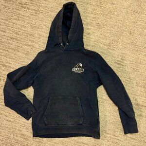 A BATHING APE, BAPE, heavy weight hoodie, Men's M, distressed black colour